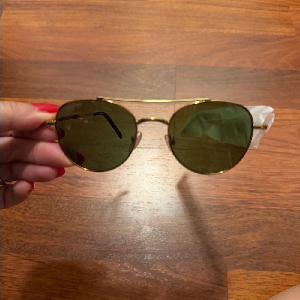 Brand New Ferragamo Gold Aviator